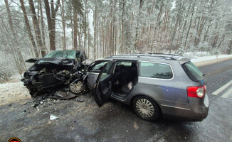 Trzy osoby ranne w wypadku