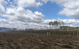 Pali się 10 hektarów lasu [AKTUALIZACJA]