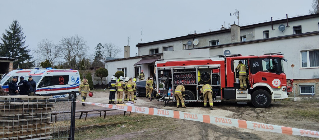 Dwoje dzieci zginęło w pożarze domu wielorodzinnego