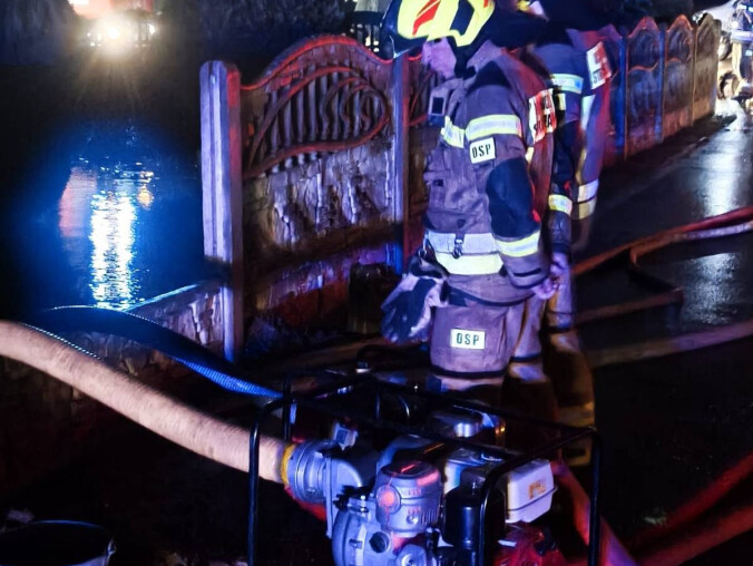 Dziesiątki zgłoszeń. Zalane garaże, piwnice, drogi - grafika