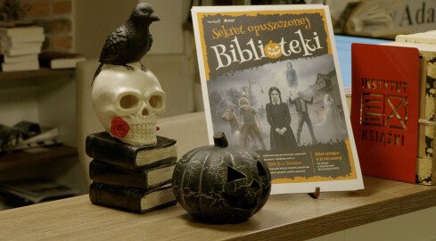 Tajemnice nawiedzonej biblioteki - grafika