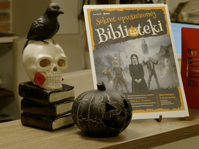 Tajemnice nawiedzonej biblioteki - grafika
