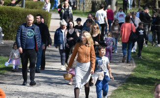 Wielkanocne poszukiwanie jajka na Wyspie - ZDJĘCIA