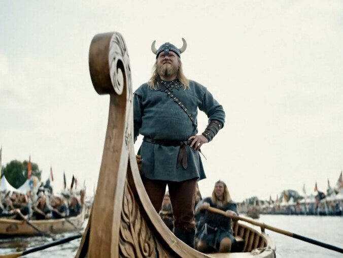 Z wikingami po Noteci - grafika