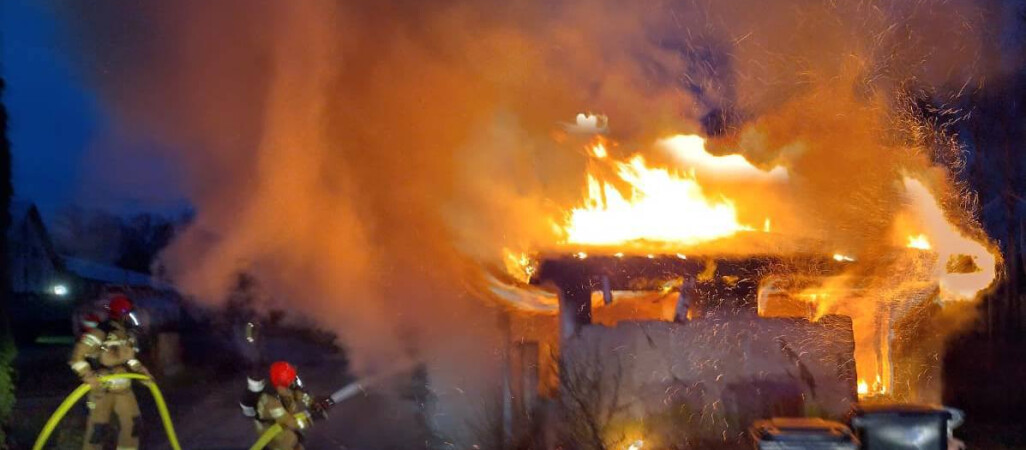 Tragiczny pożar. Jedna osoba nie żyje