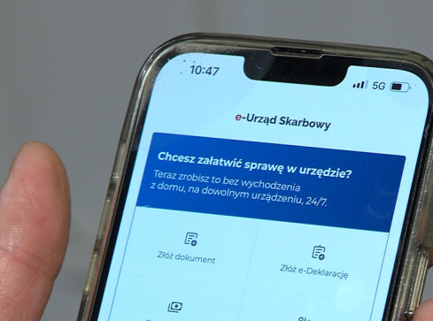 Nowa aplikacja mobilna Urzędu Skarbowego - grafika
