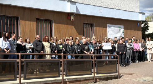 Protest pracowników ZUS-u trwa - grafika