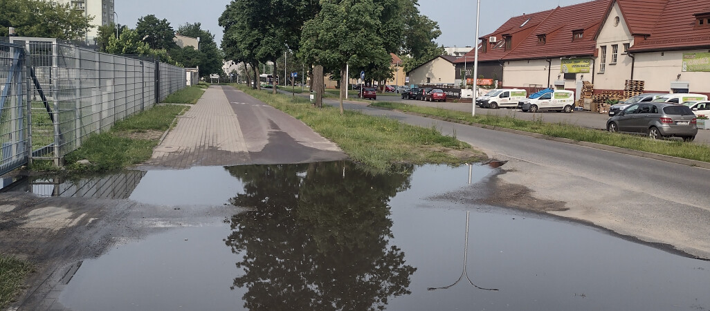 Stojąca woda na Kossaka