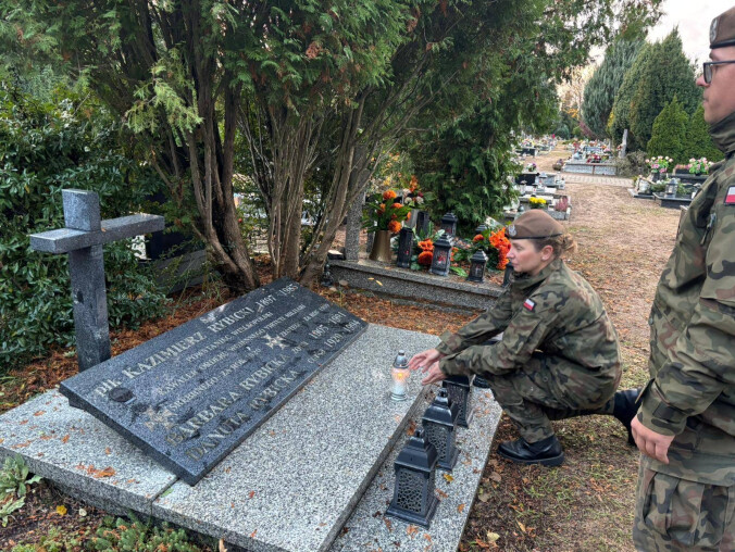 Terytorialsi pamiętają o bohaterach - grafika