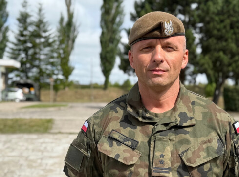 Ppłk Jarosław Łojek - nowym dowódcą 122 blp w Dolaszewie - grafika