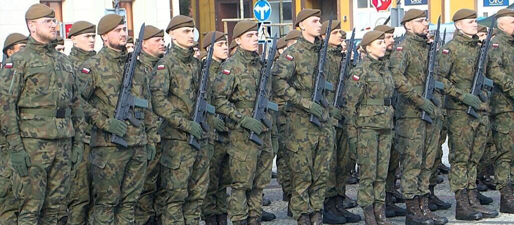 Wojskowa przysięga z nowym patronem batalionu