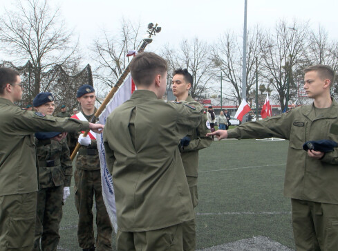 Uczniowie ślubowali - grafika