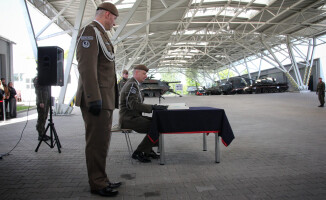 Zmiana dowódcy w 122 batalionie w Dolaszewie