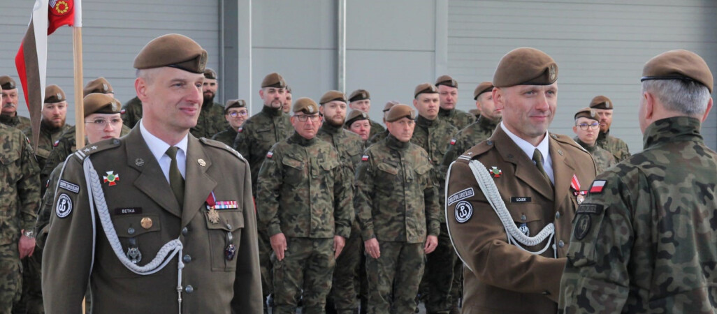 Zmiana dowódcy w 122 batalionie w Dolaszewie