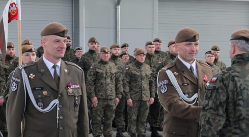 Zmiana dowódcy w 122 batalionie w Dolaszewie - grafika