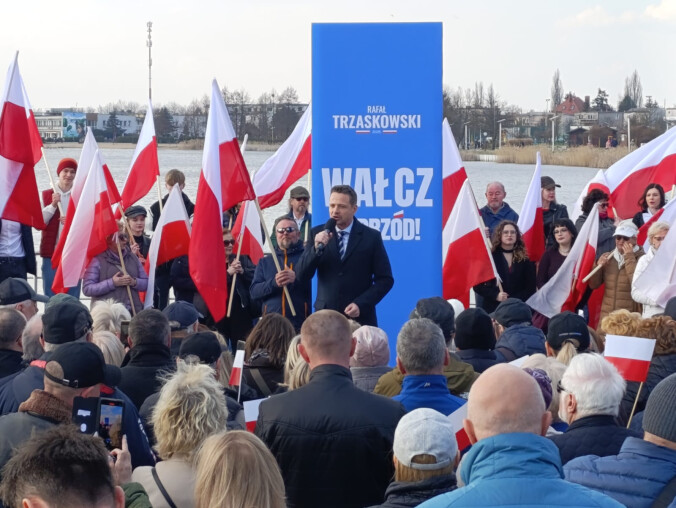 Rafał Trzaskowski w Wałczu - grafika