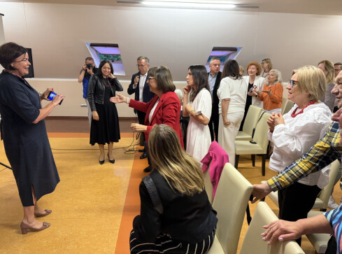 Reakcja pilskich posłów na wyniki exit poll - grafika