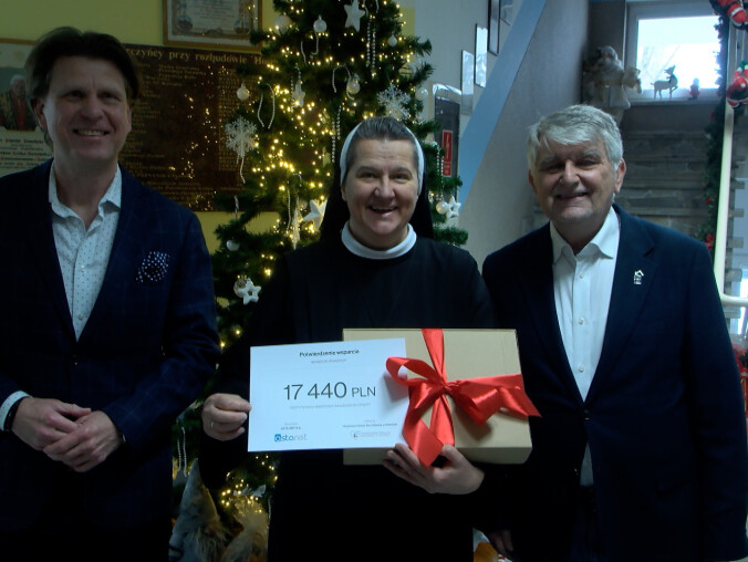 Grupa Asta wsparła hospicjum - grafika