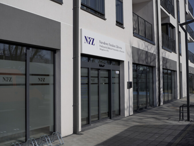 Nowa siedziba pilskiego NFZ-u - grafika