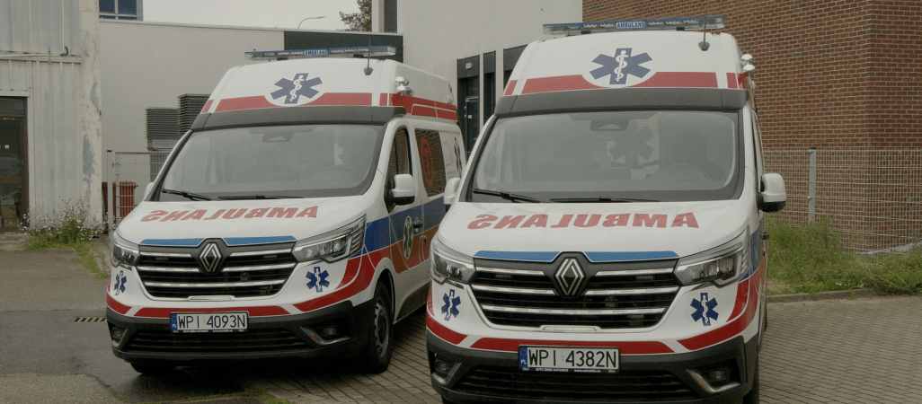 Dwie nowe karetki w pilskim Szpitalu Specjalistycznym