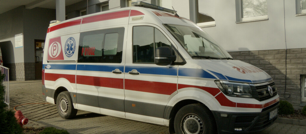 Szpital z nową karetką