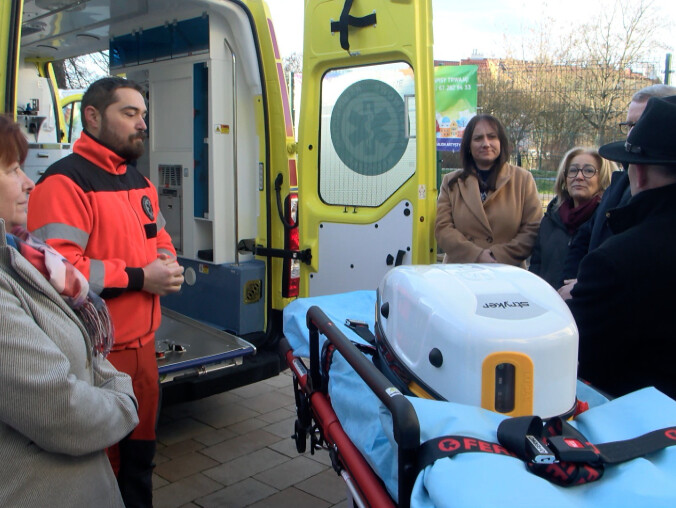 Nowy ambulans - grafika