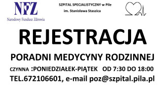 Lekarz rodzinny także w pilskim szpitalu