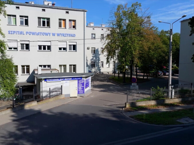 Jeden szpital zamiast dwóch - grafika