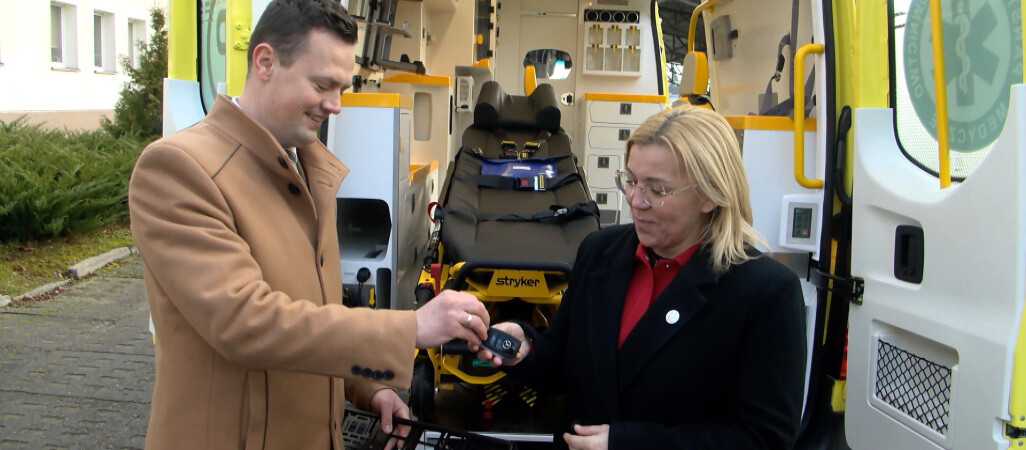 Nowa karetka w Złotowie