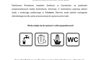 Wodę w Trzciance już można spożywać