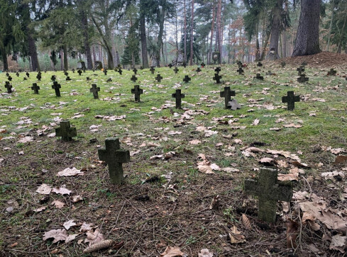 Cmentarz jeniecki w Pile-Leszkowie zostanie odrestaurowany  - grafika