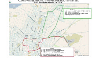 Wszystkich świętych - komunikacja miejska i zmiana organizacji ruchu