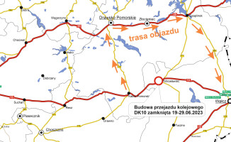 Duże zmiany dla kierowców podróżujących DK10