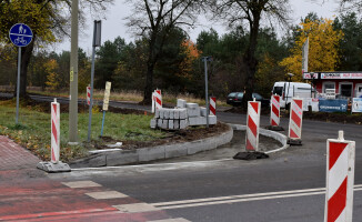 Postępują prace na al. Niepodległości w Pile 