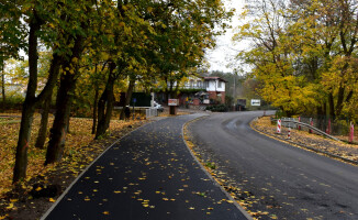 Postępują prace na al. Niepodległości w Pile 