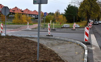 Postępują prace na al. Niepodległości w Pile 