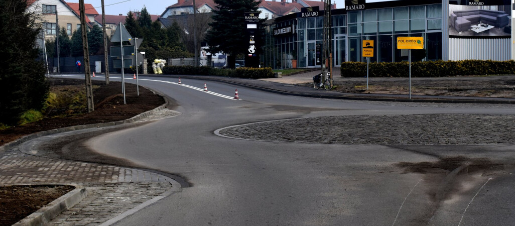 Rondo na Zielonej Dolinie zostało "naprawione" - ZDJĘCIA 