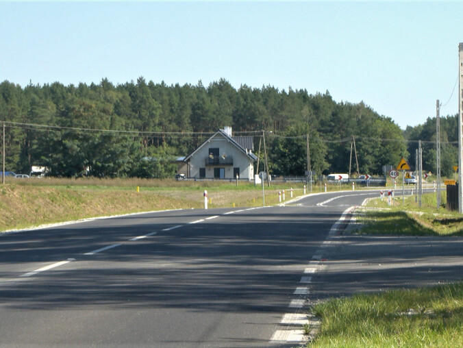 Droga z Krajenki do Wysokiej po remoncie - grafika