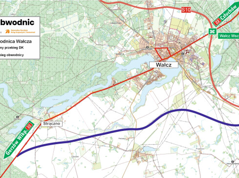 Południowa obwodnica Wałcza nabiera kształtu - grafika