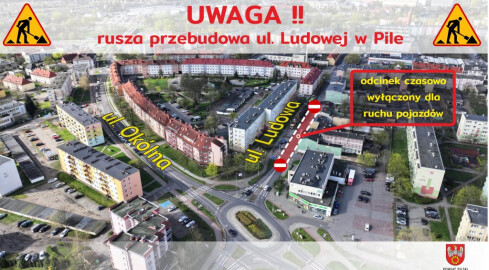 W czwartek rusza remont Ludowej - grafika
