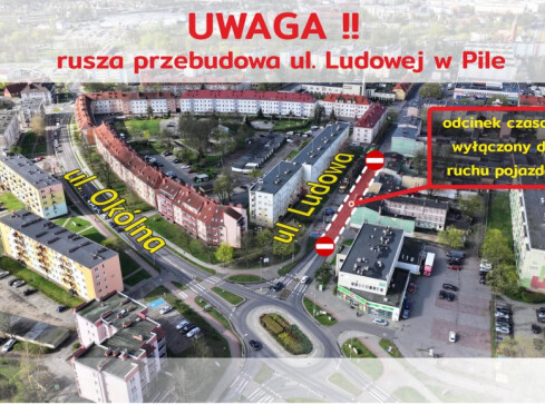 W czwartek rusza remont Ludowej - grafika