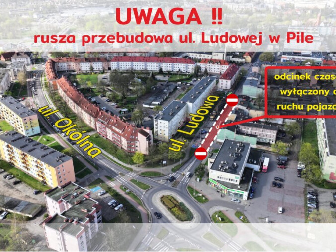 W czwartek rusza remont Ludowej - grafika