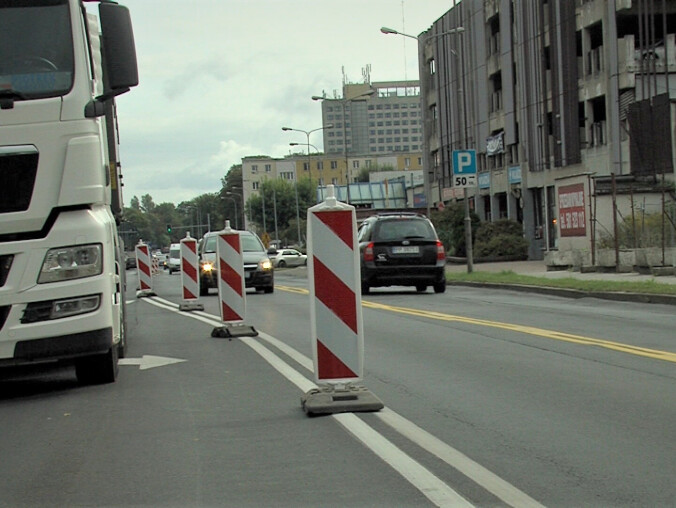 Utrudnienia na al. Wojska Polskiego w Pile. Trwa remont  - grafika