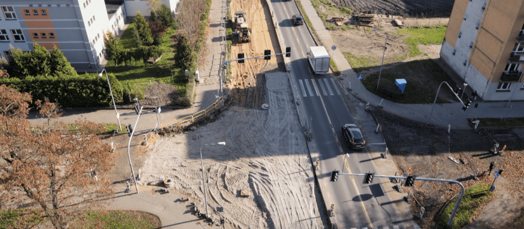 Przedłużą się prace remontowe na al. Wojska Polskiego w Pile 