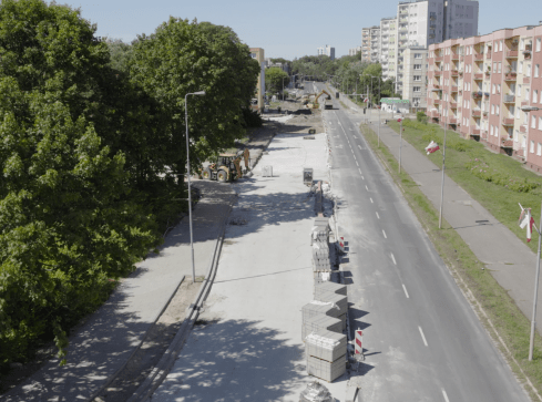 Remont al. Wojska Polskiego nie skończy się w tym roku  - grafika