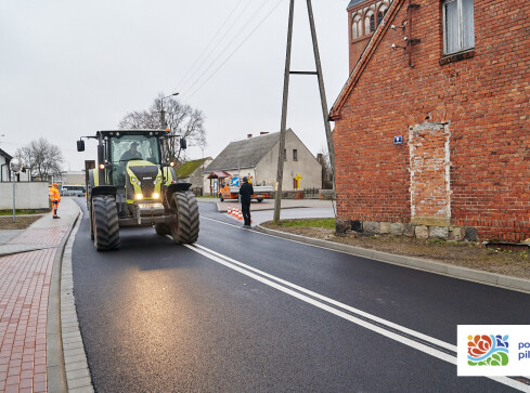 Droga Kaczory-Śmiłowo po generalnym remoncie - grafika