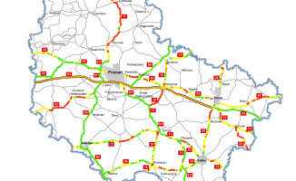 Wiele odcinków dróg krajowych w naszym regionie jest w stanie krytycznym