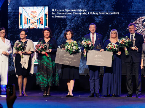 Nasi nauczyciele docenieni w Wielkopolsce  - grafika