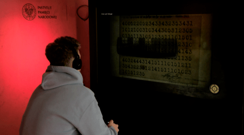 IPN prezentował w Pile "Grę szyfrów" - grafika