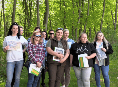 Uczyli się lasu. Po co?  - grafika